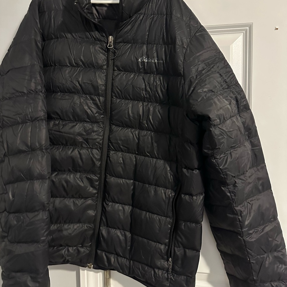 Eddie Bauer Black Puffer Jacket